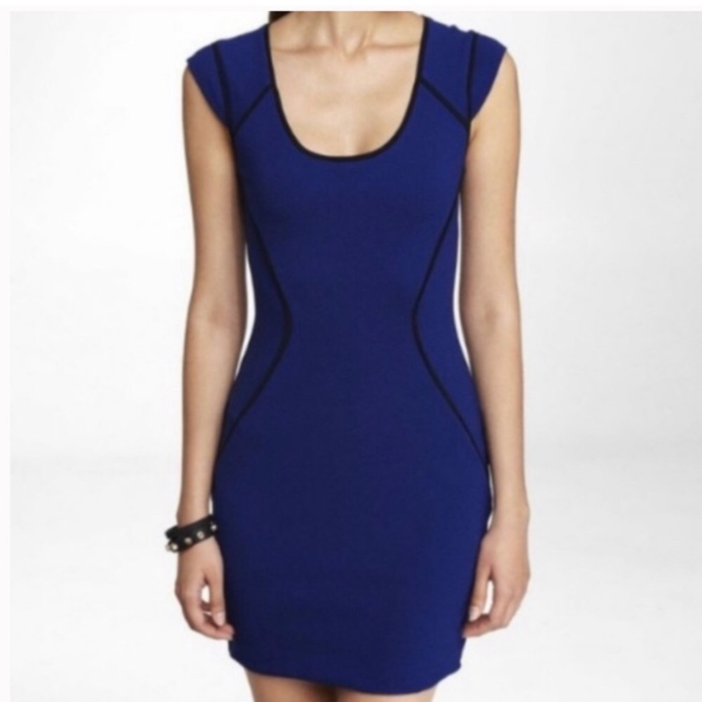 Express Royal Blue dress